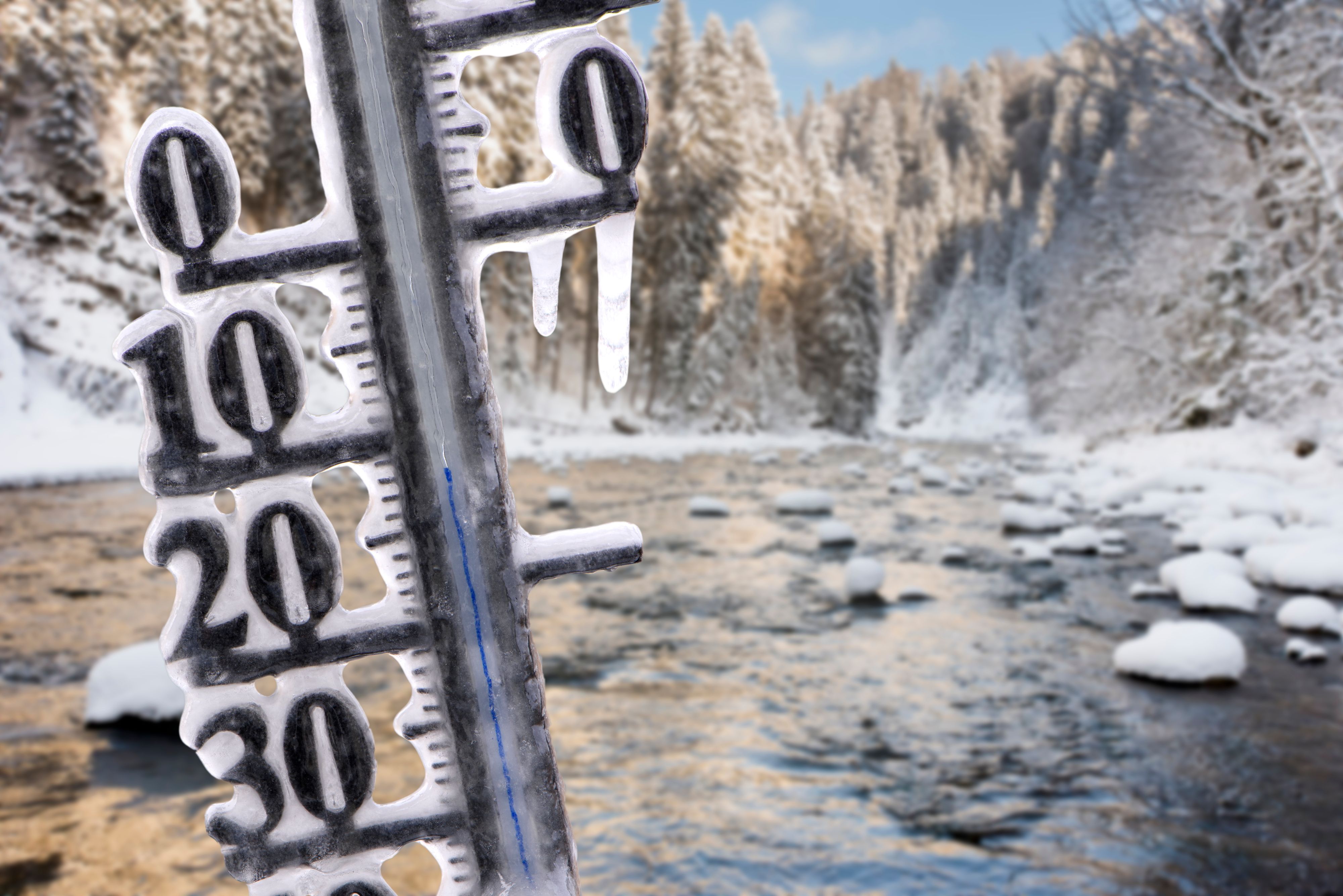 Stellenweise hat es in Österreich deutliche Minusgrade. Symbolbild. 