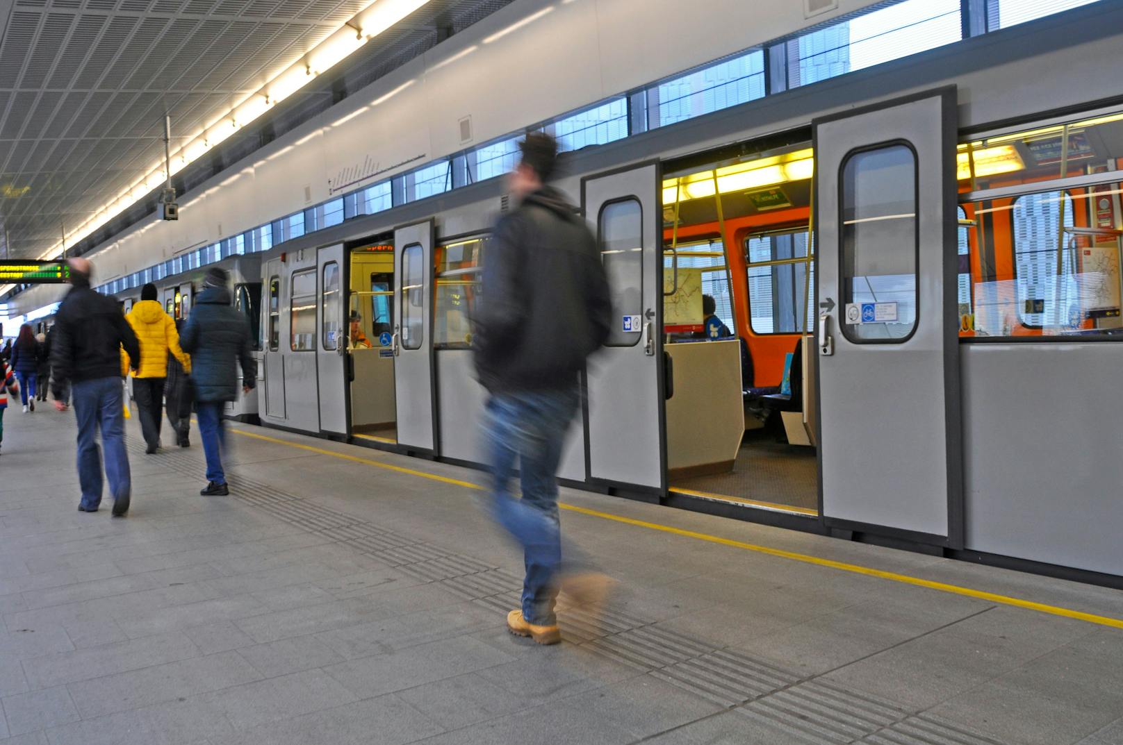 Der Vorfall ereignete sich in der U-Bahnstation Krieau bei der U2. 