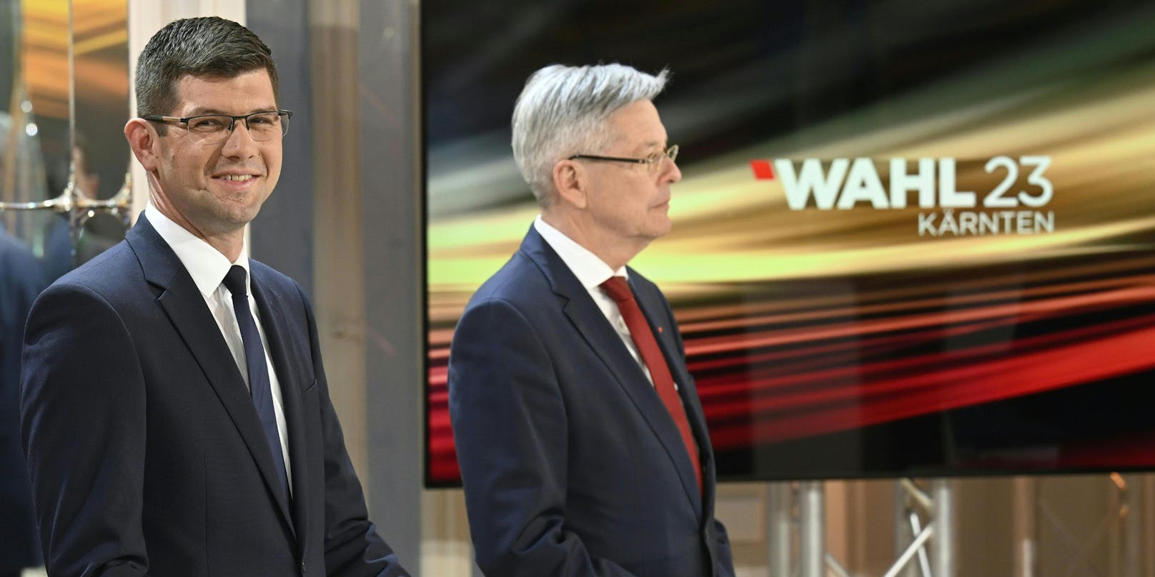 Lachender Dritter und erster Verlierer. ÖVP-Spitzenkandidat Martin Gruber wird jetzt zum Landeschef-Macher.