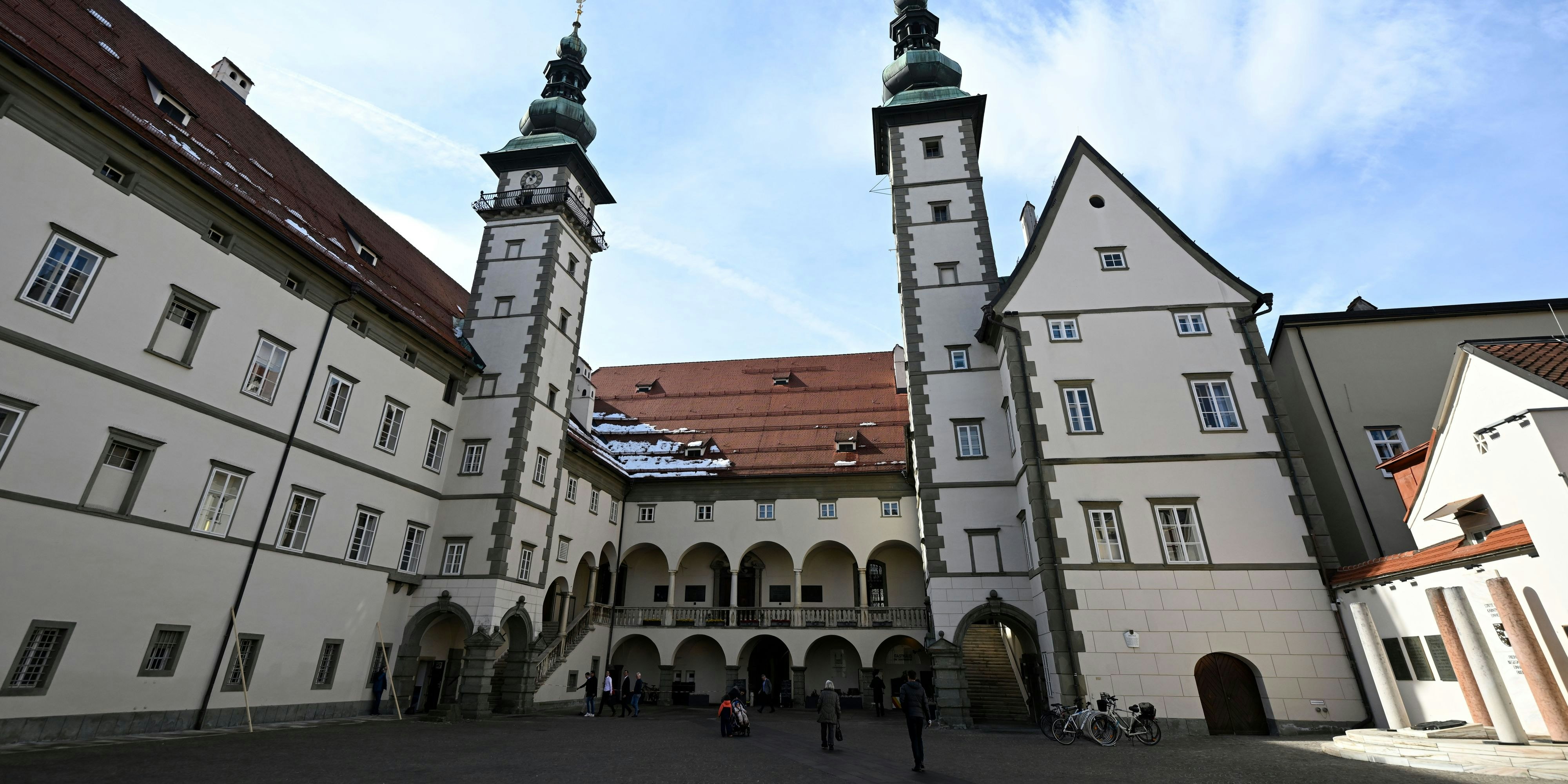 Das Landhaus Klagenfurt. (Archivfoto)