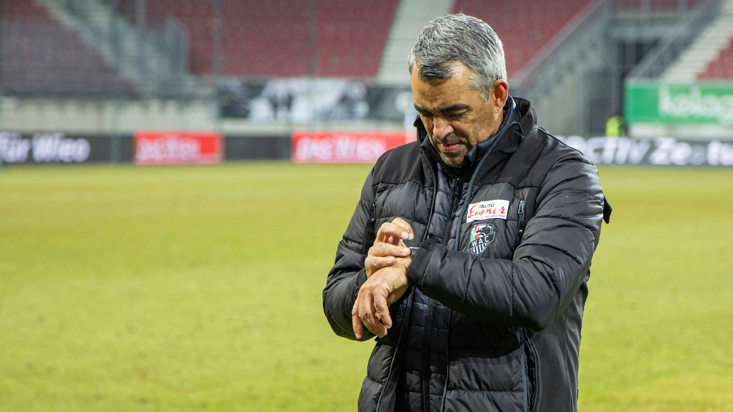 Robin Dutt lief beim WAC die Zeit davon.