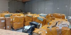 2 Tonnen China-Fake-Ware am Flughafen Wien entdeckt