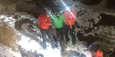 Verletzter Skifahrer nach stundenlanger Suche gerettet