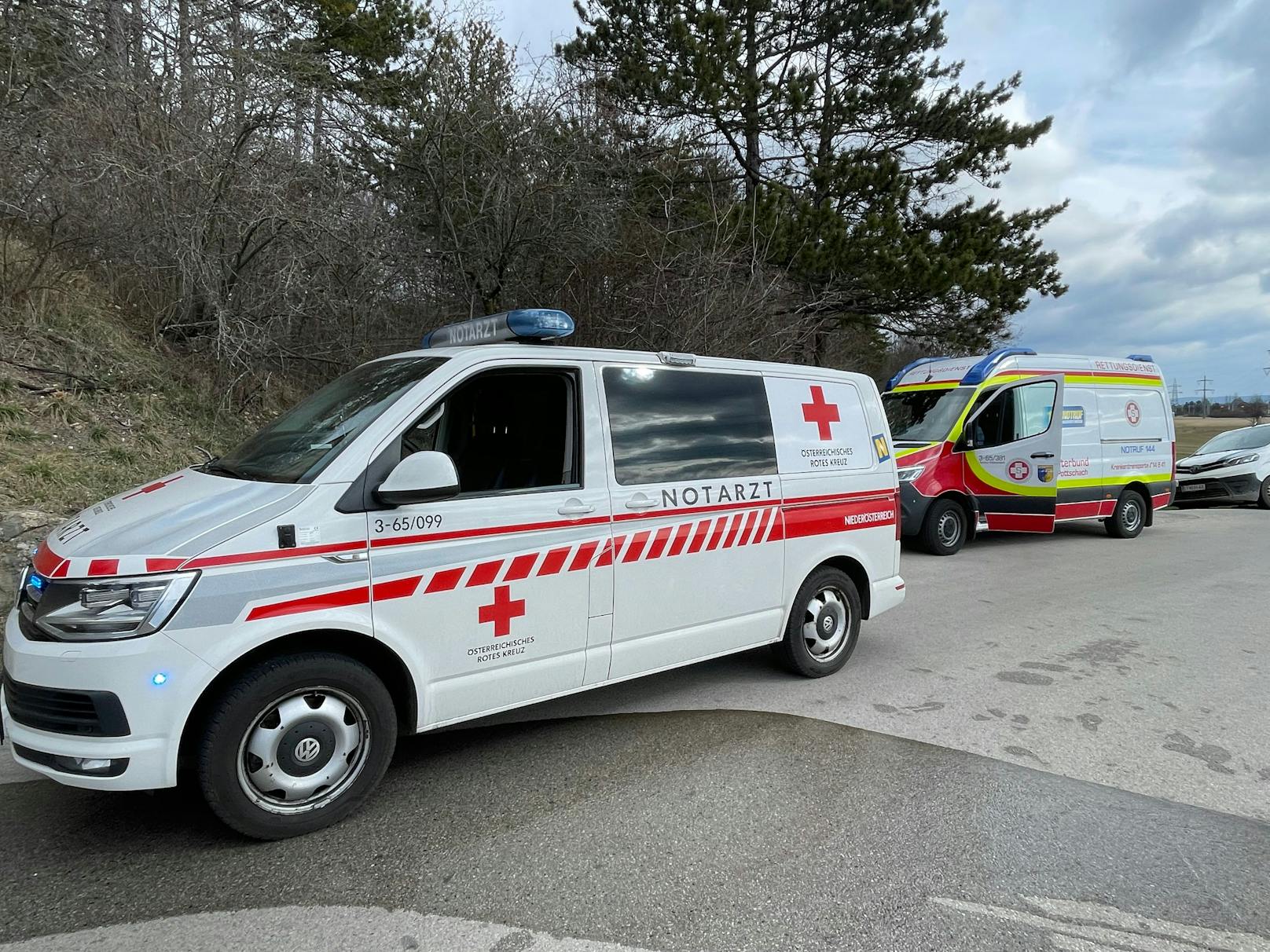 Rotes Kreuz und Arbeitersamariterbund standen im Einsatz - konnten der Frau nicht mehr helfen.&nbsp;