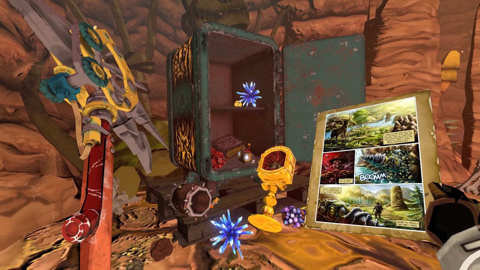 "Cave Digger 2: Dig Harder" für PSVR2 im Test – streckenweise spielt sich der VR-Vergbau etwas langatmig.