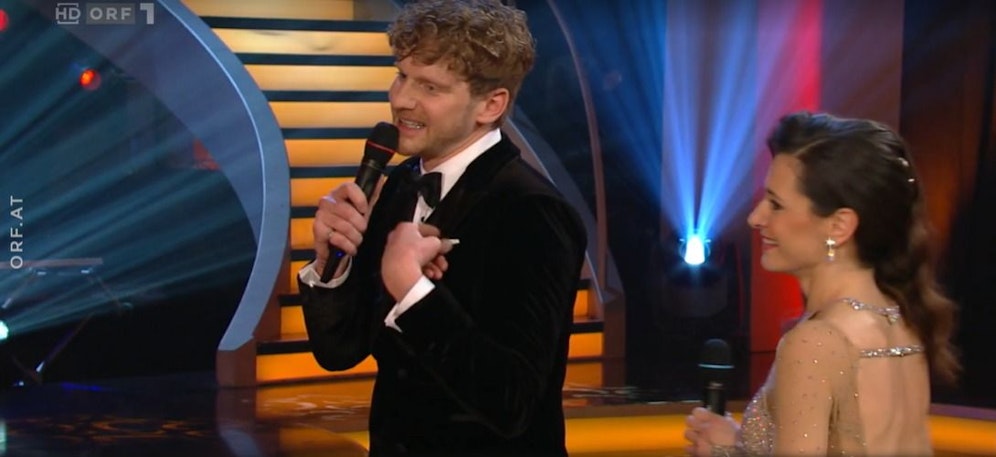 Lucas Fendrich während des Jury-Urteils