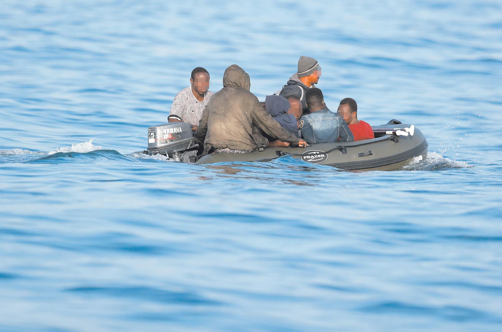 Wer mit dem Schlauchboot kommt, erhält kein Asyl mehr