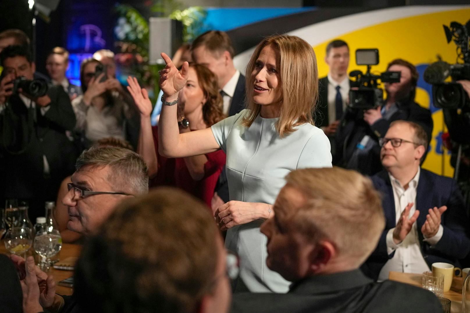 Klarer Sieg von Kaja Kallas' Partei bei Parlamentswahl