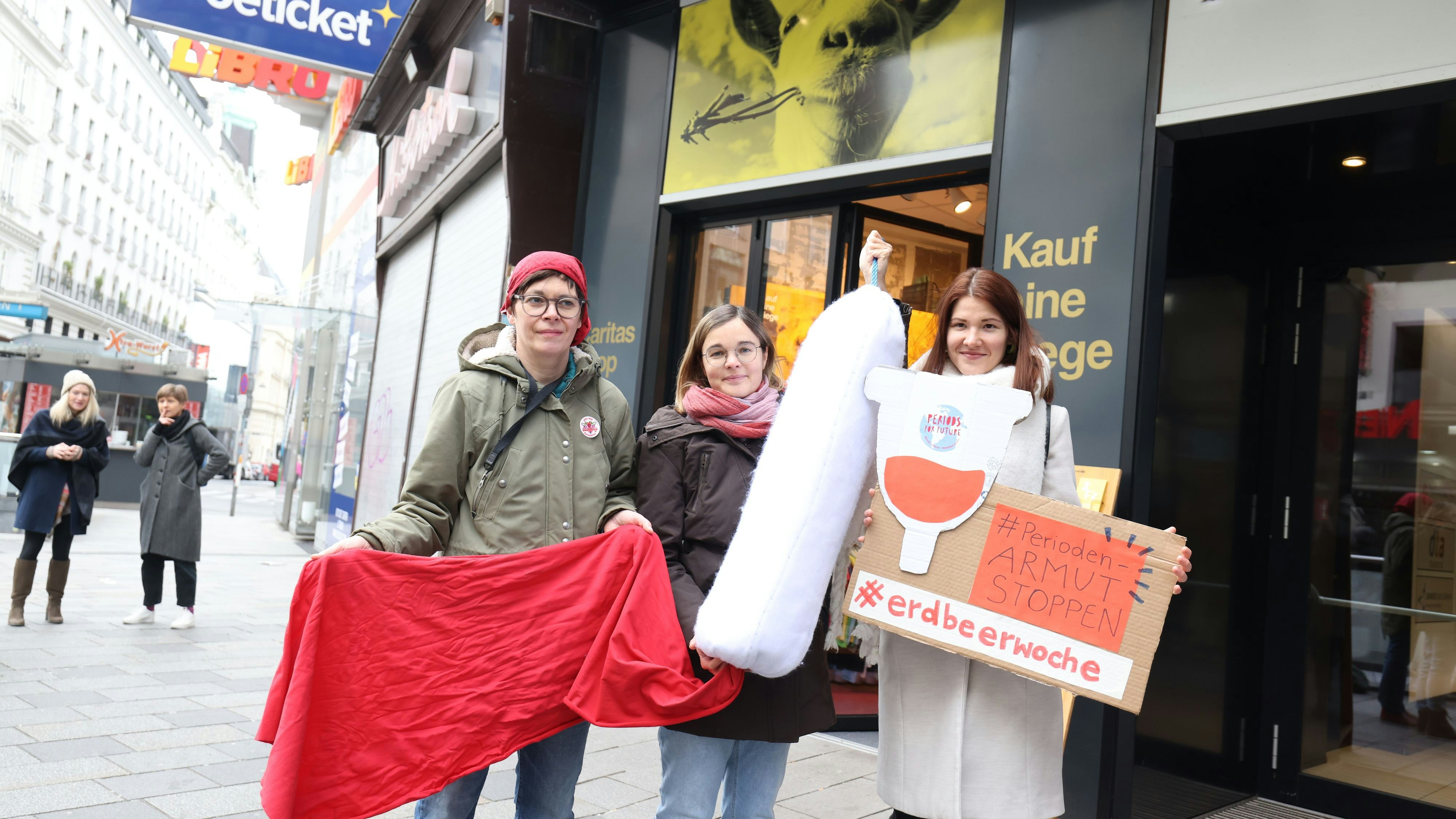 Heute.at - Periodenarmut – Caritas sammelt Tampons für Bedürftige