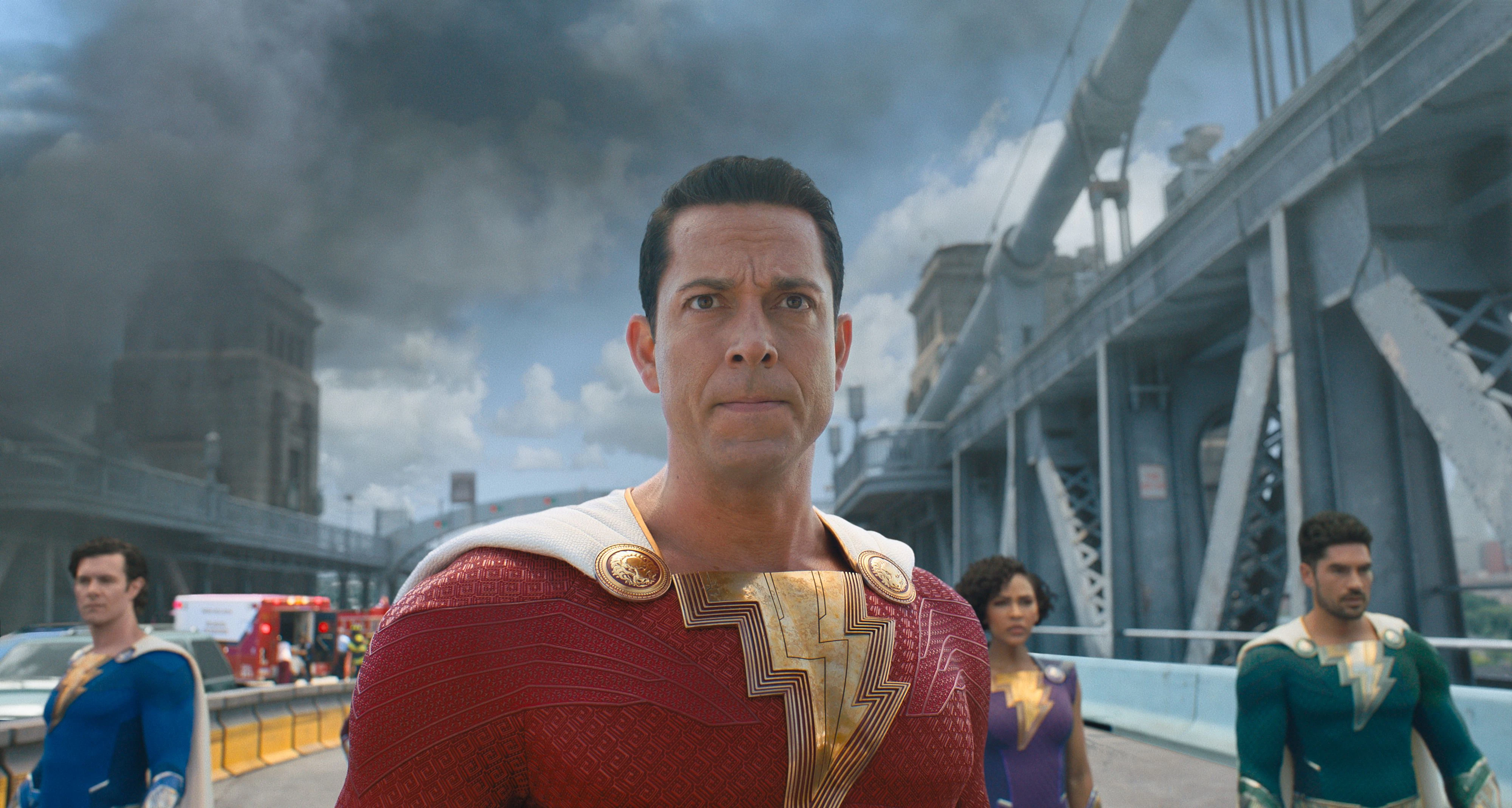 Szene aus dem neuen Kino-Film "Shazam! Fury of the Gods"