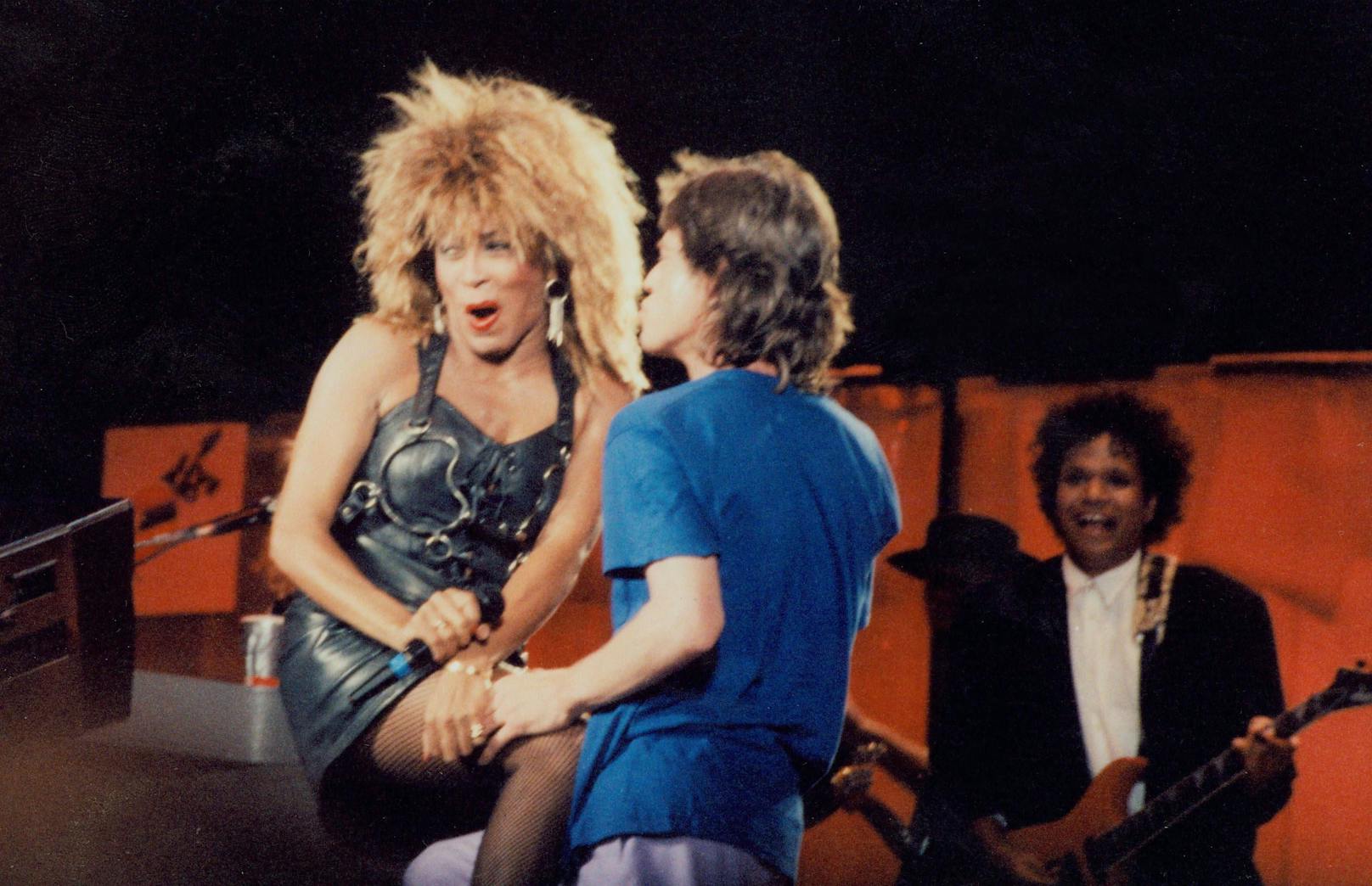 Tina Turner rockte gemeinsam mit Mick Jagger.