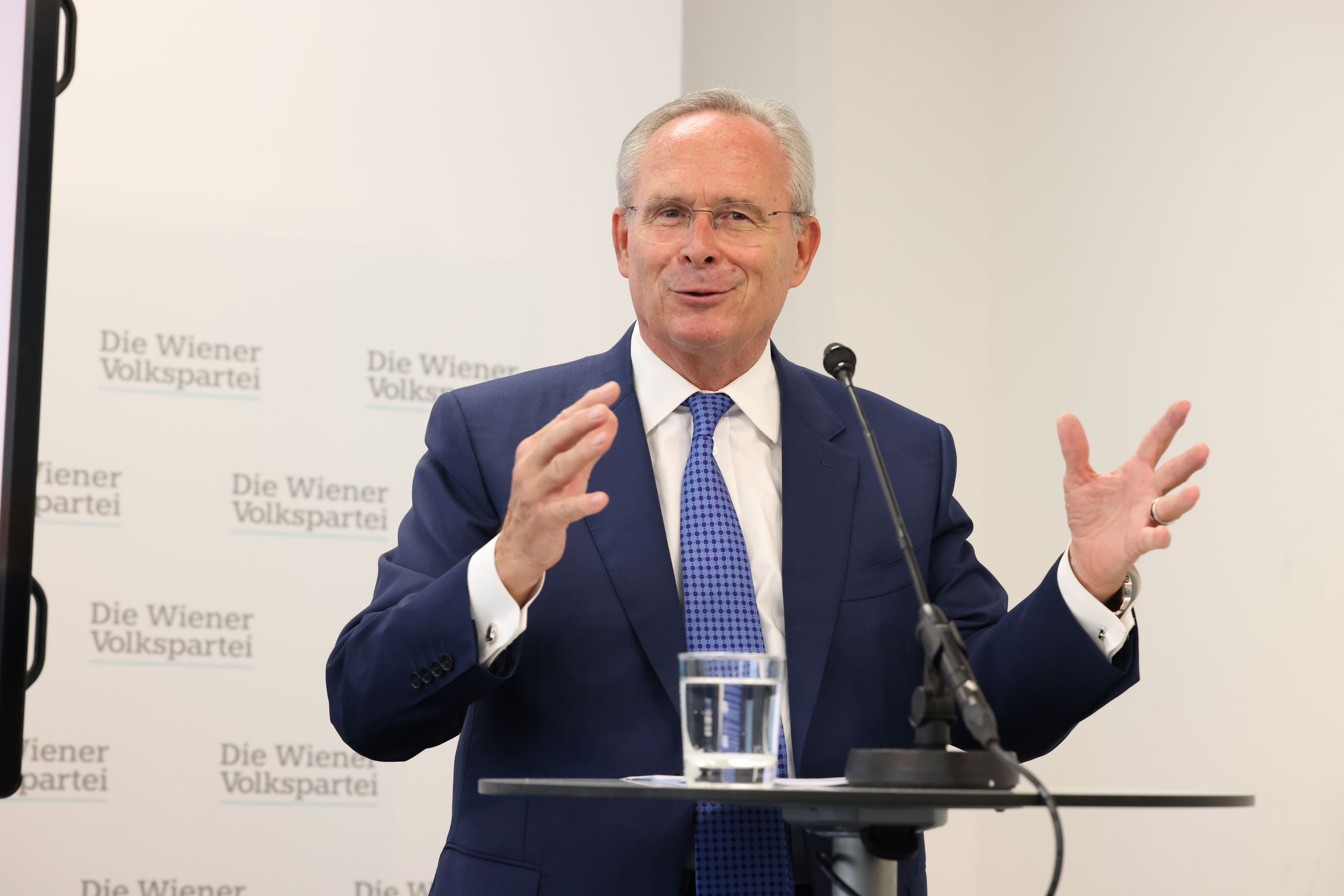 Wiener VP-Obmann Karl Mahrer: 