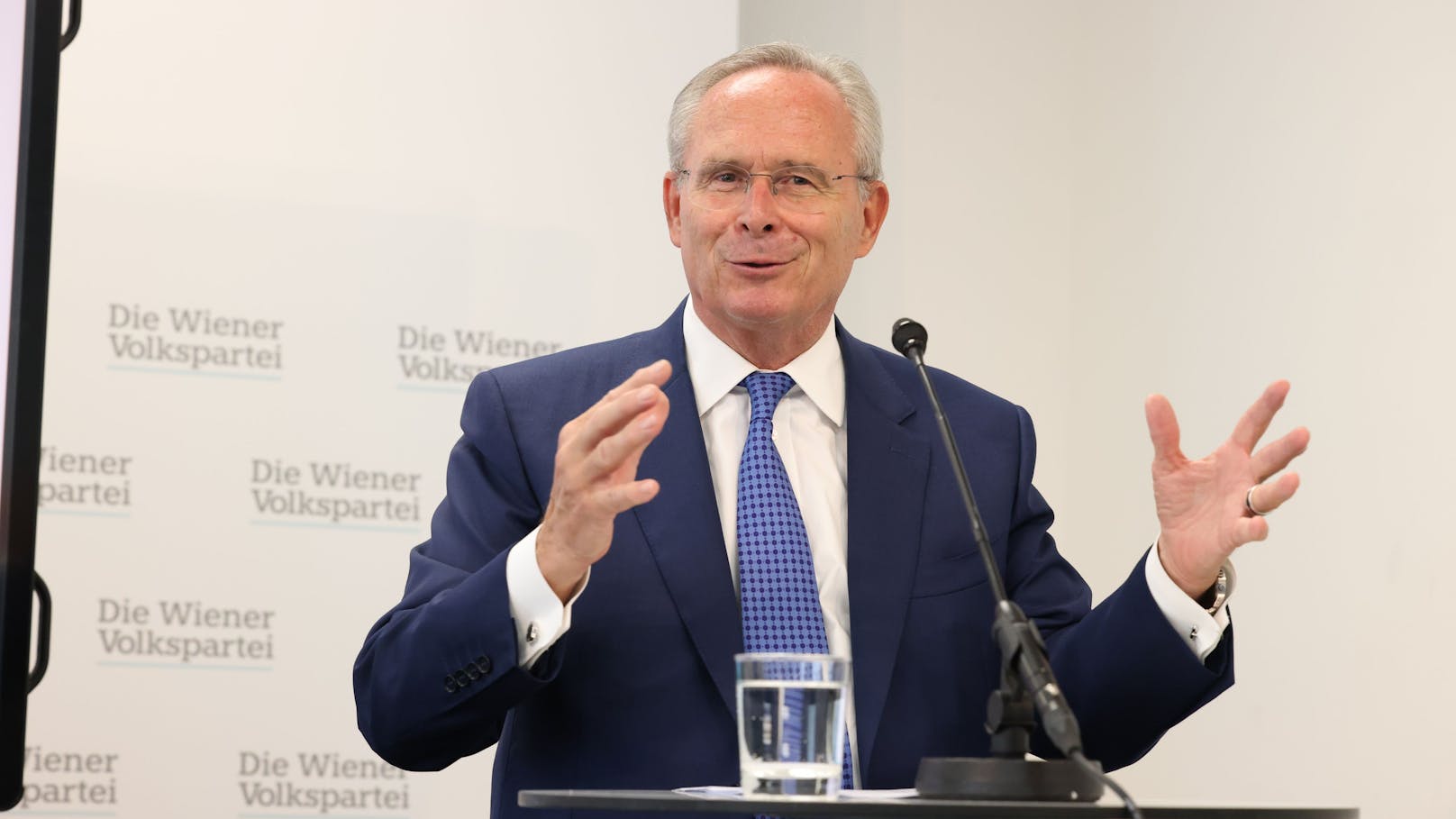 Wiener VP-Obmann Karl Mahrer: "Am Ende bezahlt Steuerzahler."