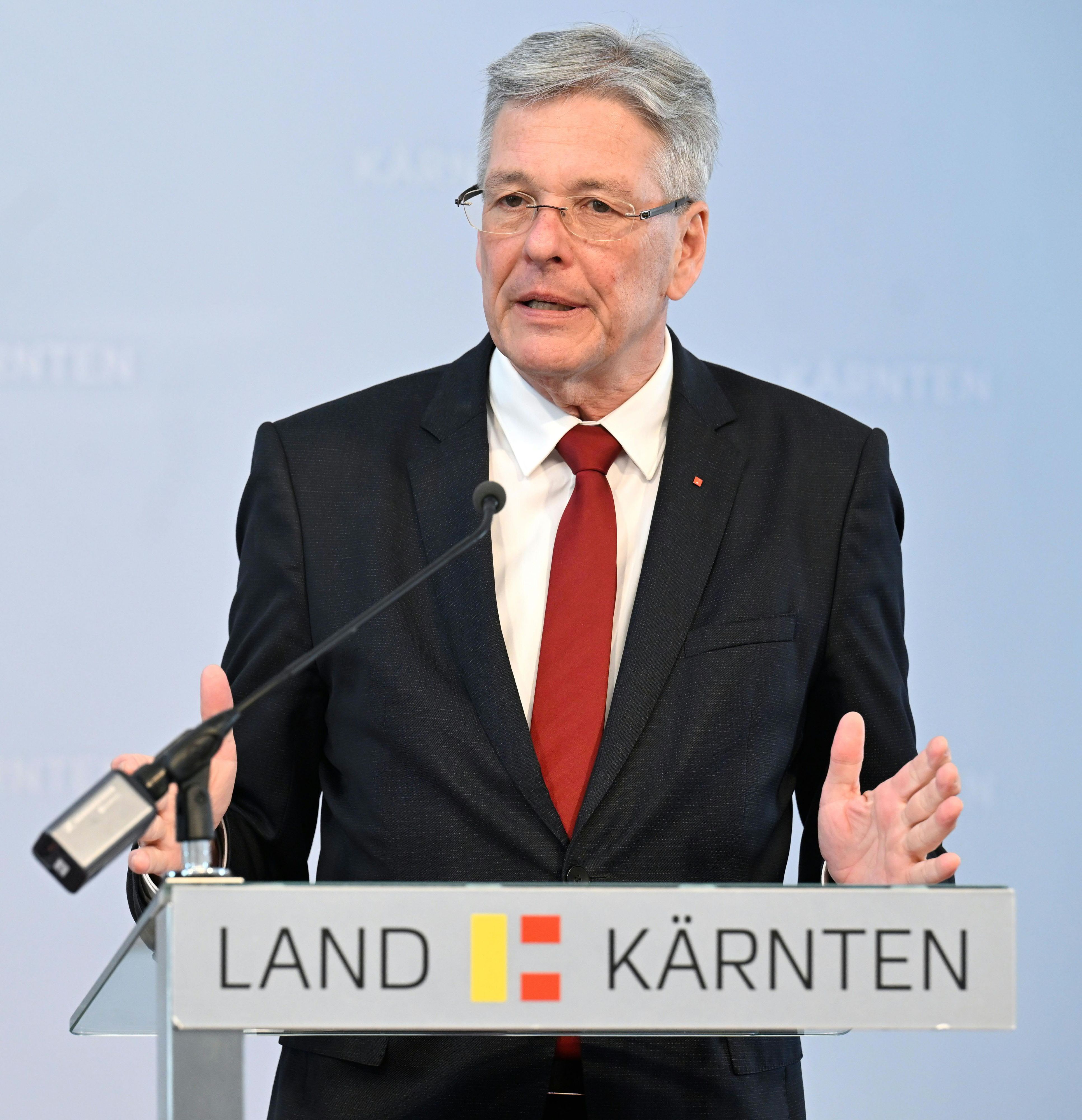 Peter Kaiser verfehlte sein Wahlziel am Sonntag.