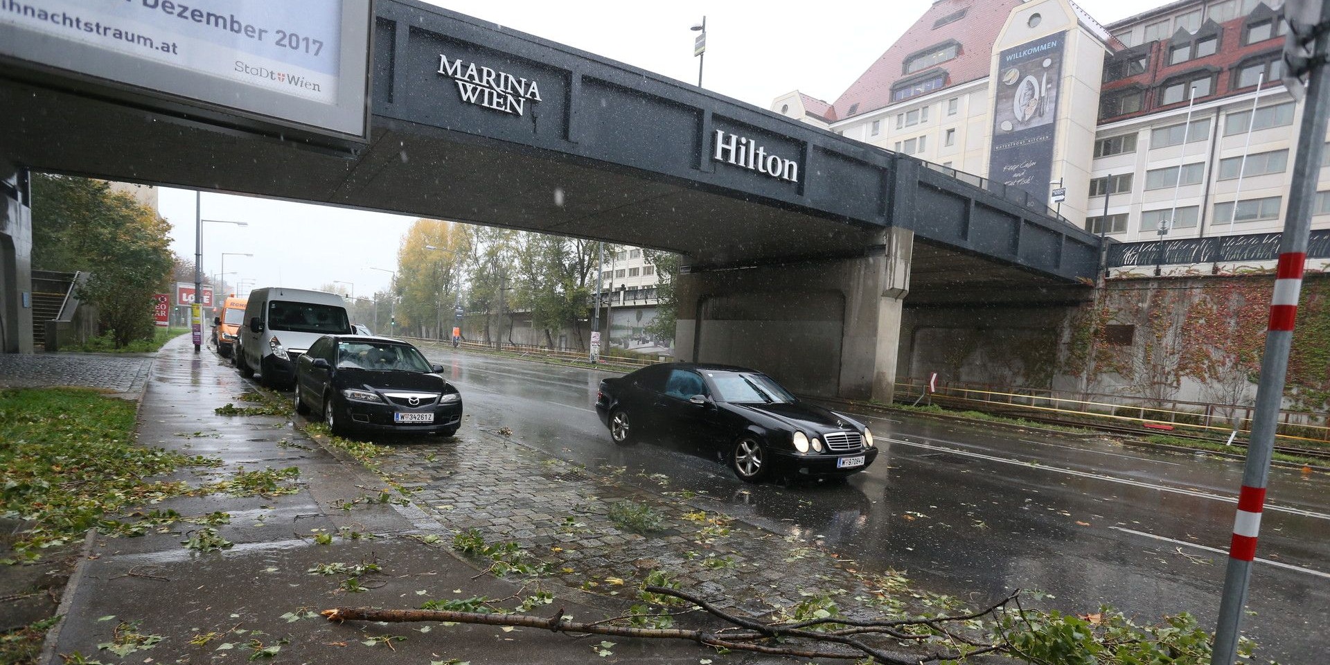 In Teilen Österreichs braust der Sturm - danachn wird es vorfrühlingshaft mild
