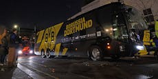 Chelsea-Fans blockieren vor dem Duell den BVB-Bus