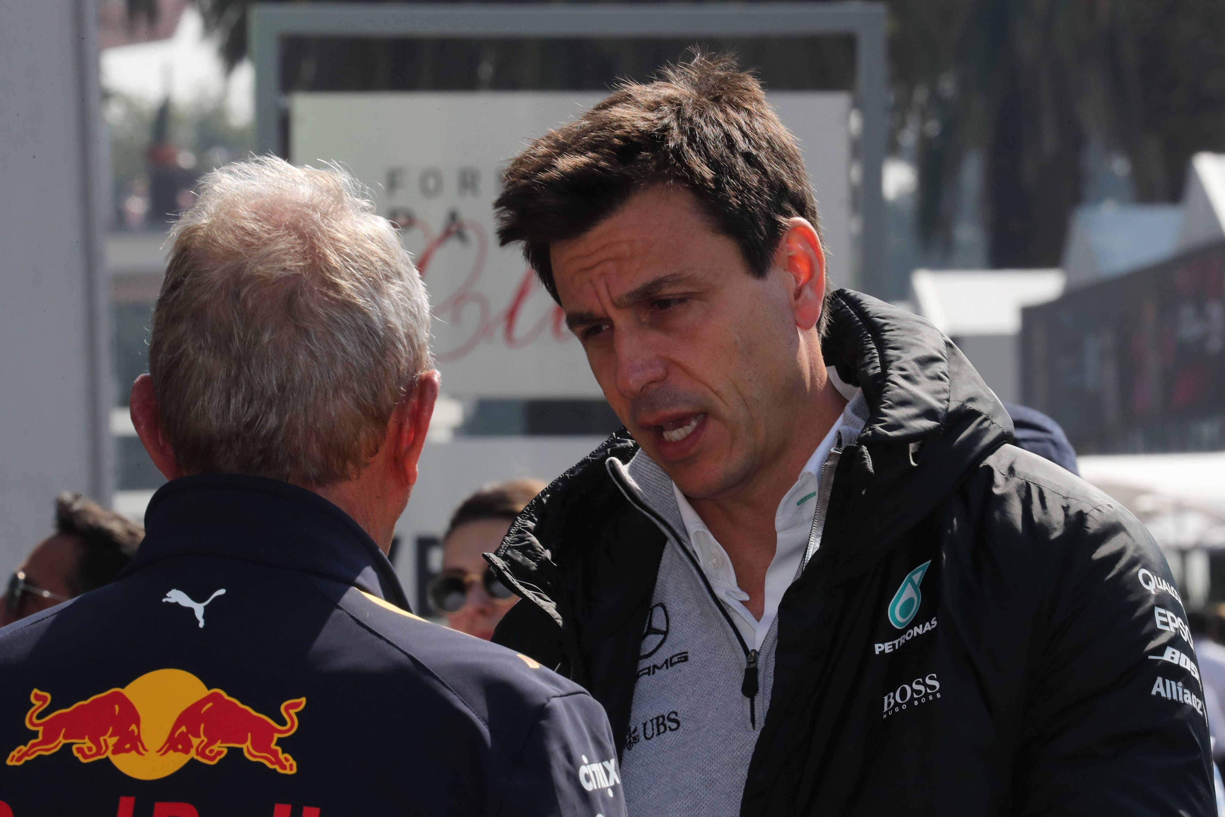 Toto Wolff widerspricht Red-Bull-Berater Helmut Marko. 