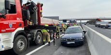 Verkehrsunfall in NÖ löste Großeinsatz aus
