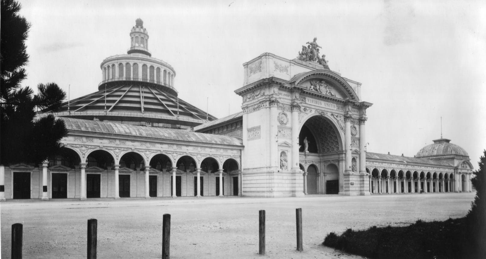 Ein Schmuckstück: Die Rotunde war das Prachtstück der Wiener Weltausstellung 1873