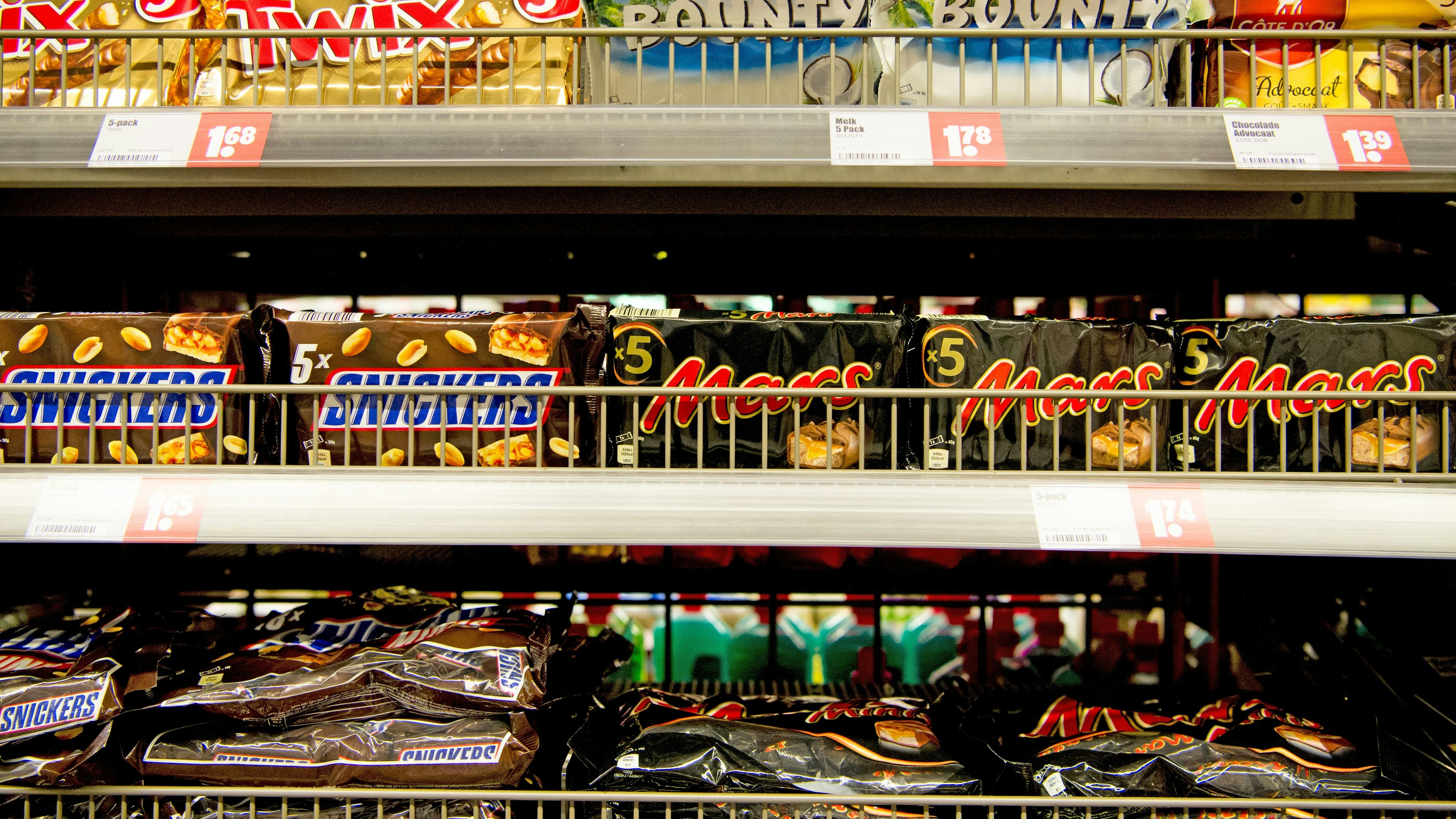 Twix, Mars und Co. werden aus den Regalen genommen.
