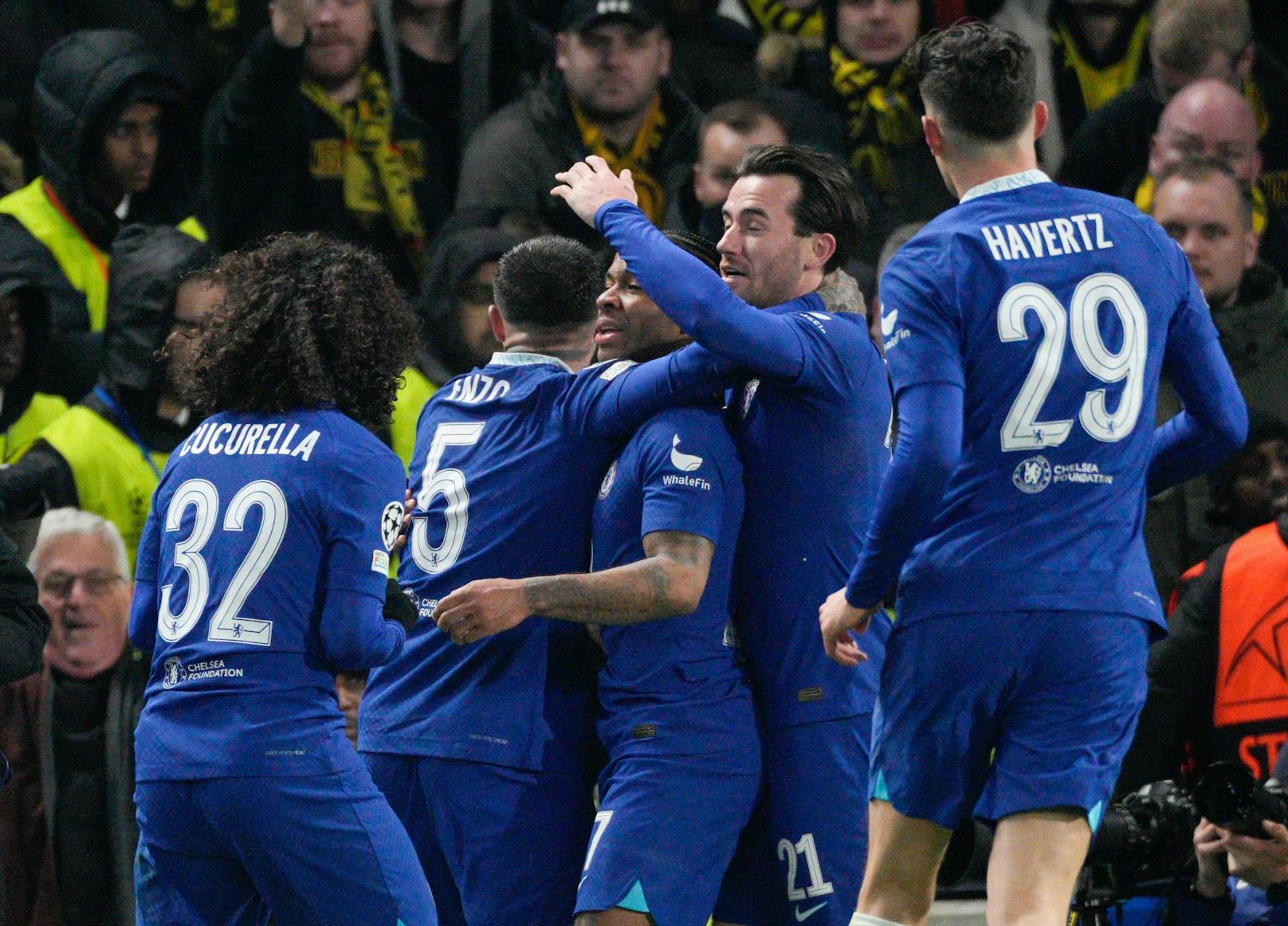 Chelsea schafft den Aufstieg ins Champions-League-Viertelfinale. 