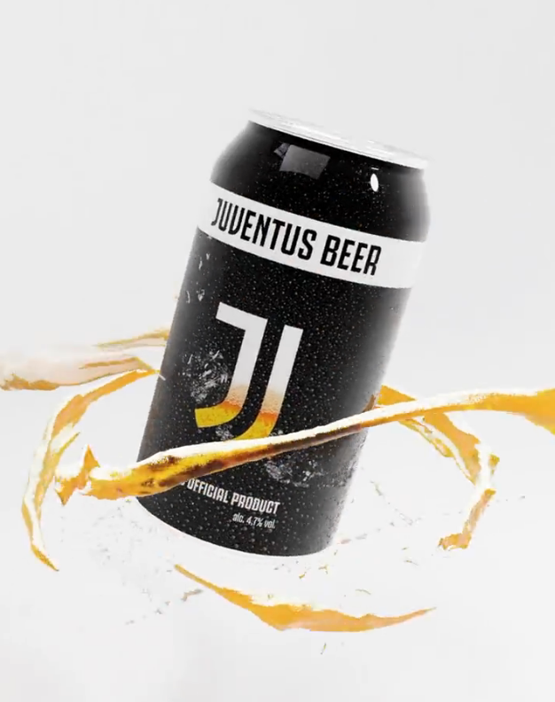 Das Juventus Beer im Klub-Design.