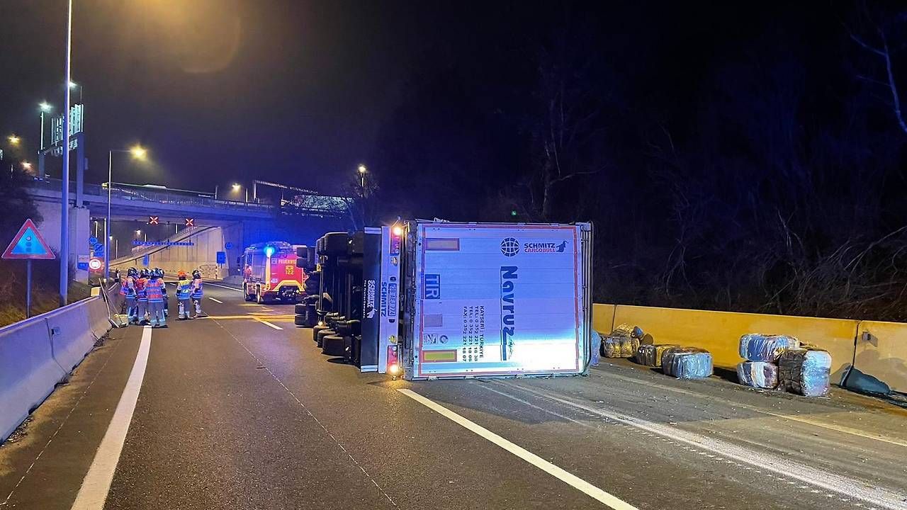 Der Plabutschtunnel ist nach einem Unfall blockiert.