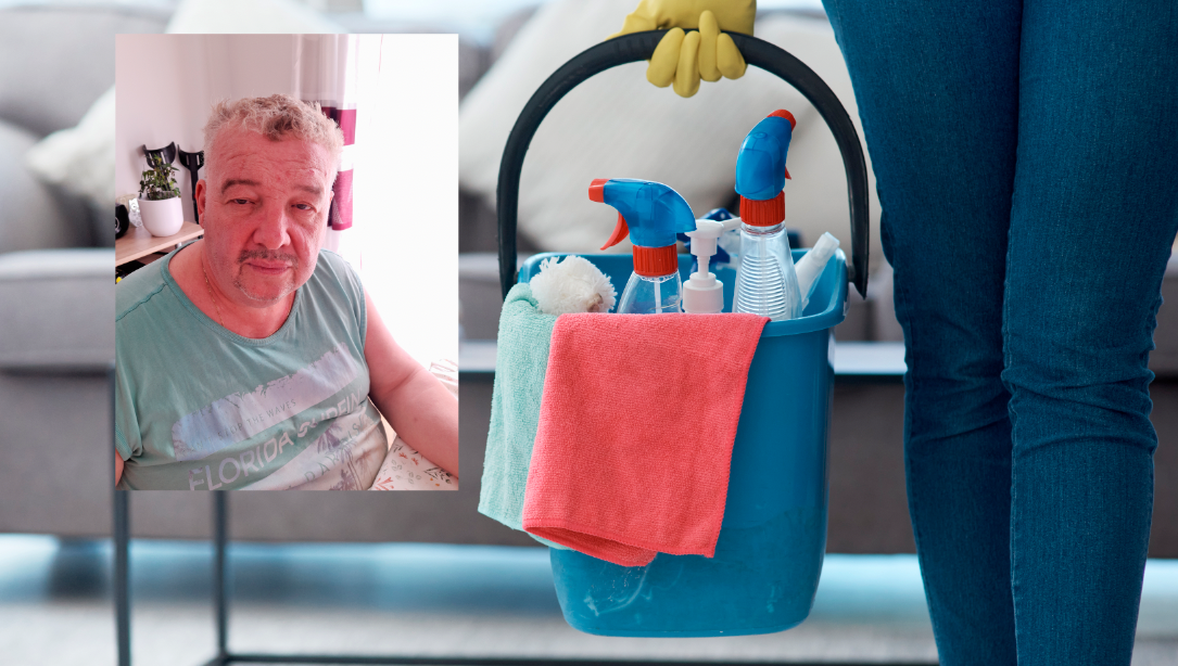 Johann W. (59): "Frau putzt, damit wir überleben können."