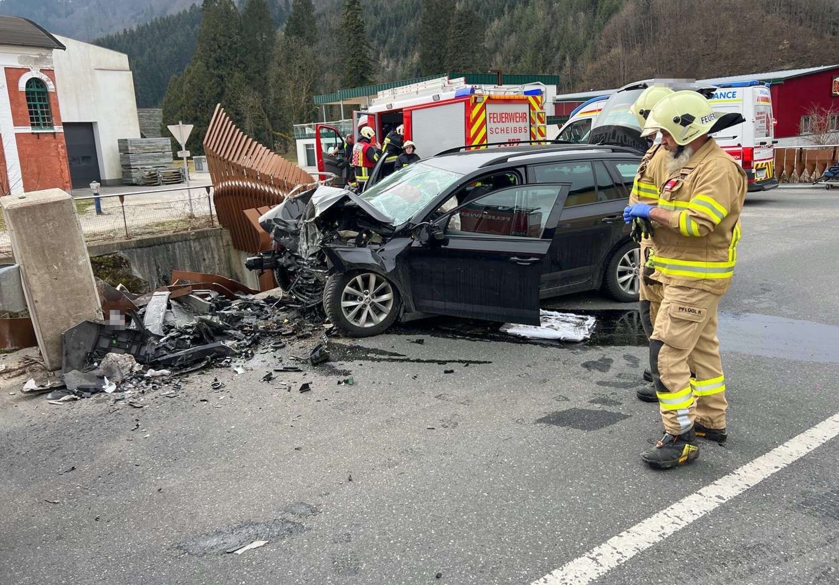 Schwerer Unfall im Bezirk Scheibbs