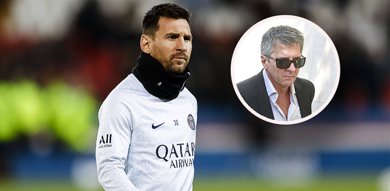 Messi-Vater Jorge hat sich mit einem Klub-Boss getroffen. 
