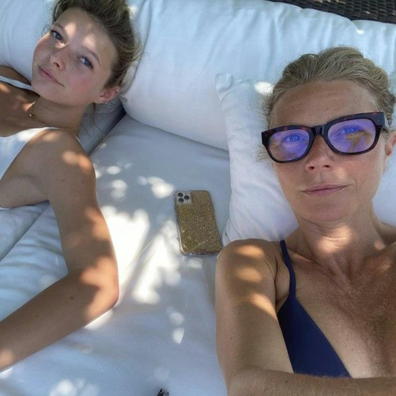 Gwyneth Paltrow und ihre Tochter Apple Martin sehen sich sehr ähnlich.