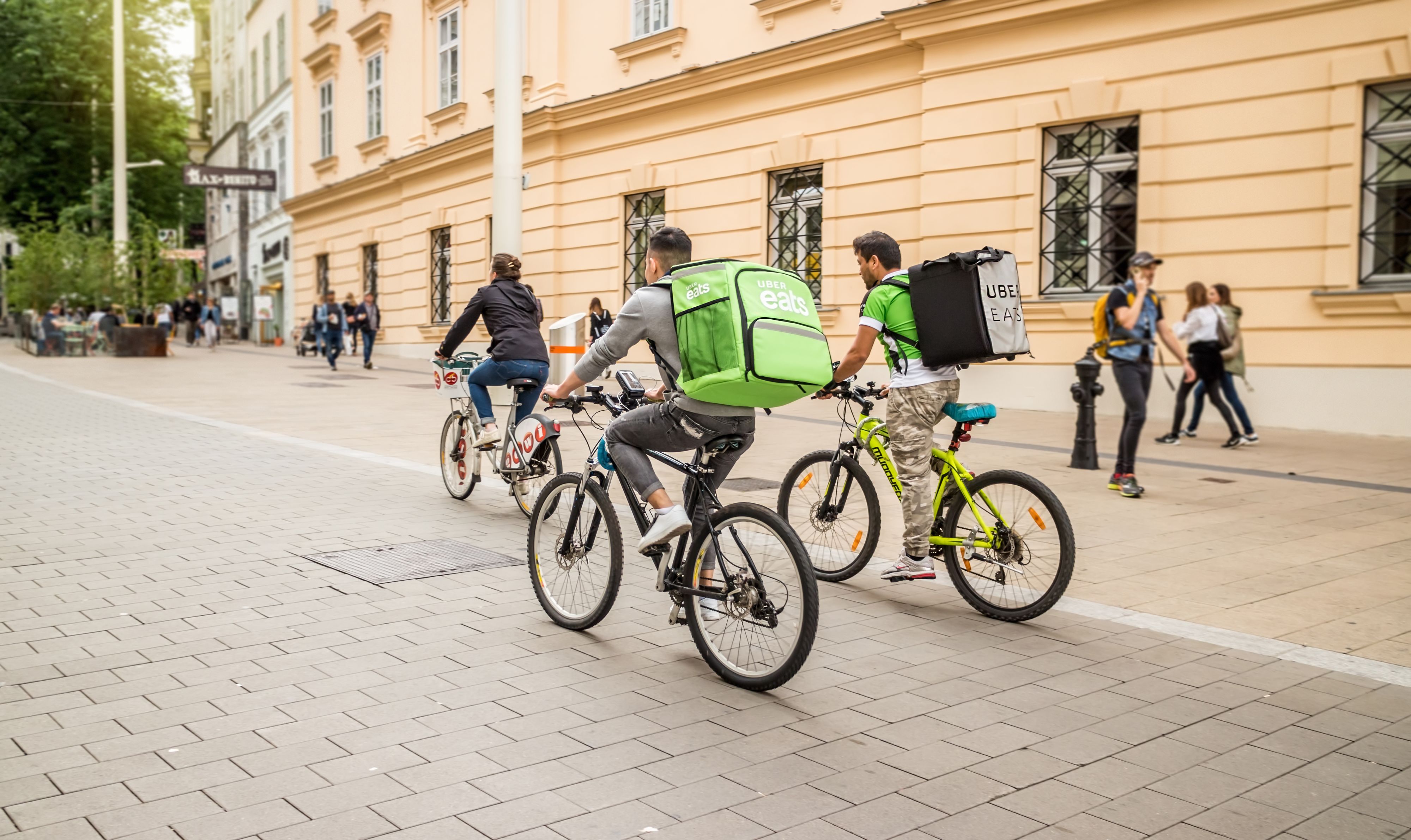 Der Rückzug von Uber Eats hat einen sehr konzentrierten Liefer-Markt in Wien hinterlassen. 