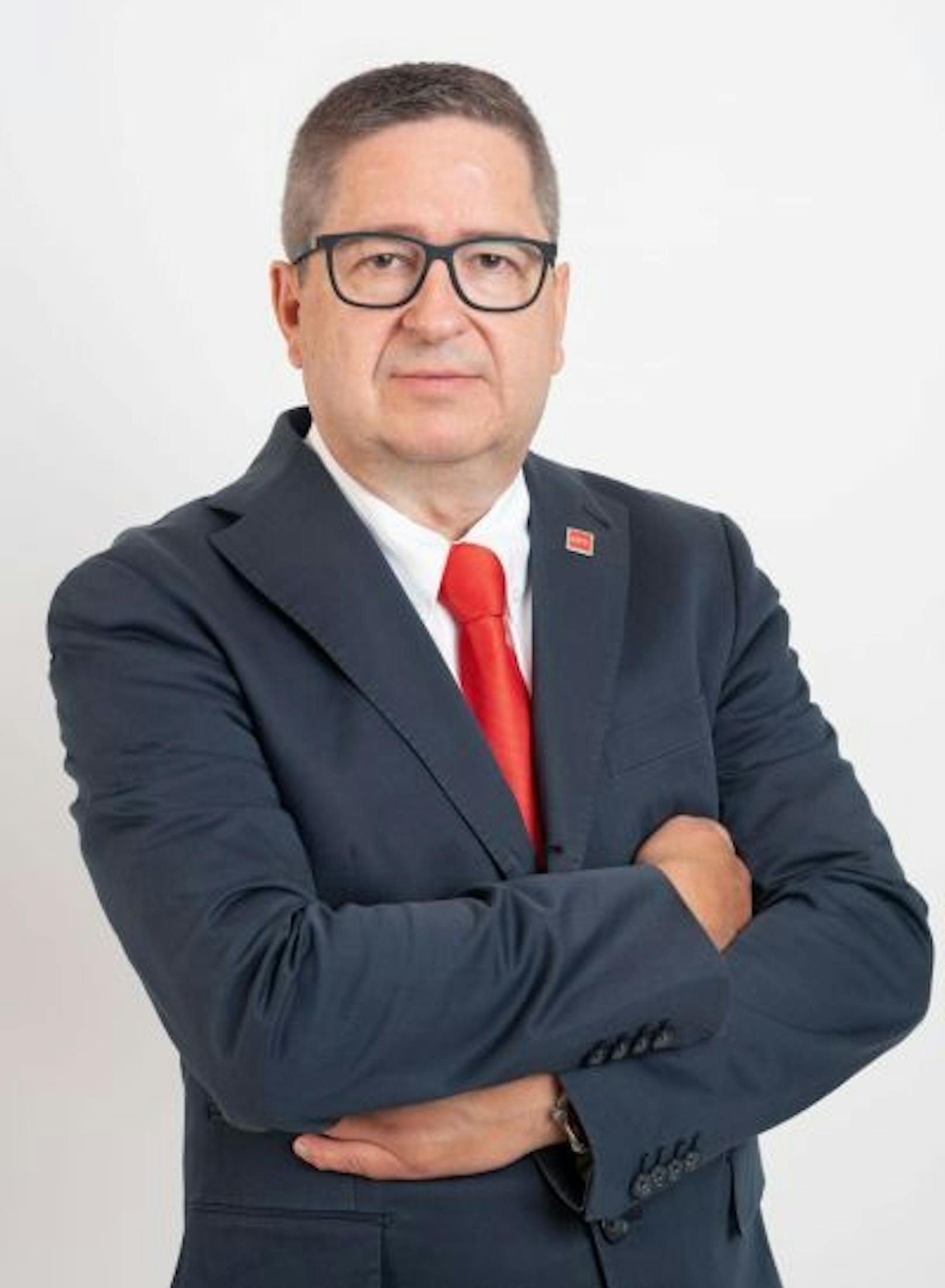 Thomas Schaden ist Präsident des Sozialdemokratischen Wirtschaftsverbandes NÖ.