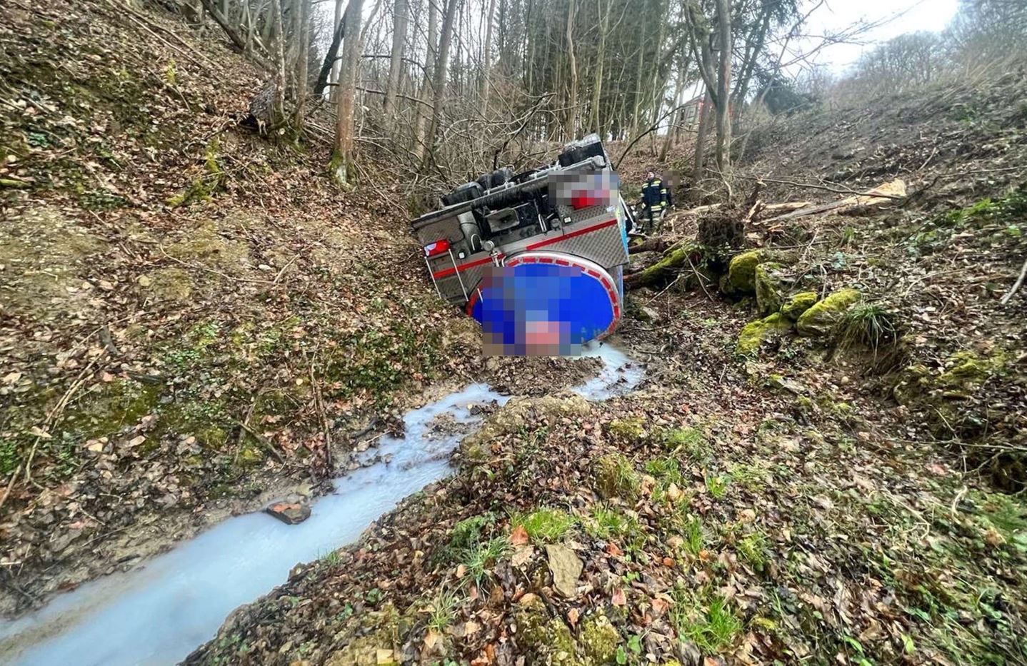 Der Lenker ist von der Straße abgekommen.