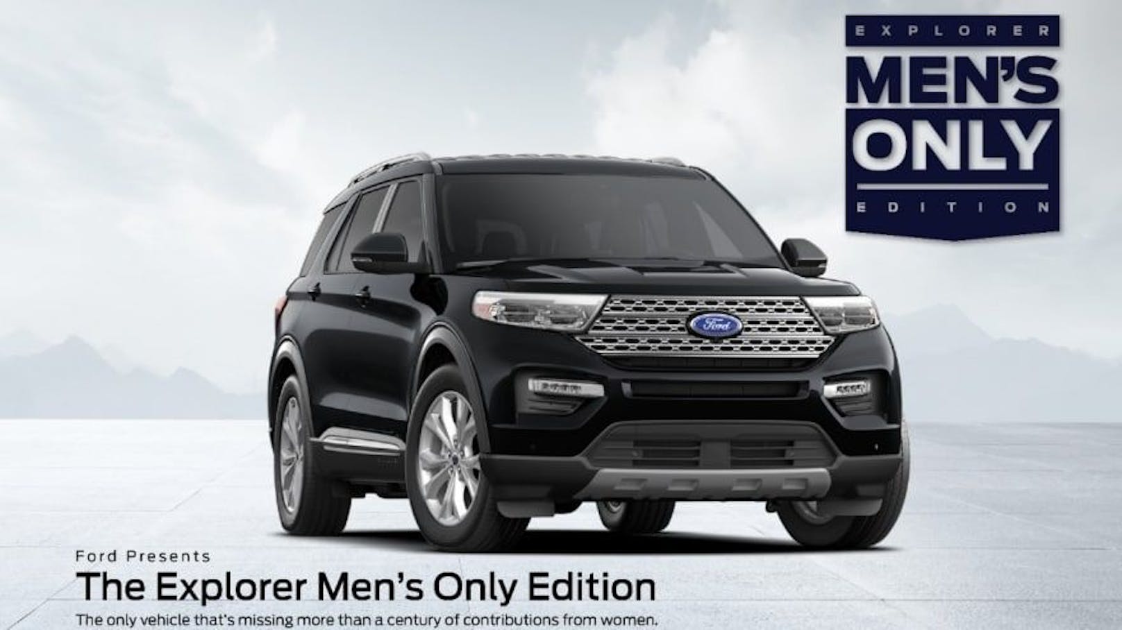 Ford stellt "Men's Only"-Auto am Weltfrauentag vor