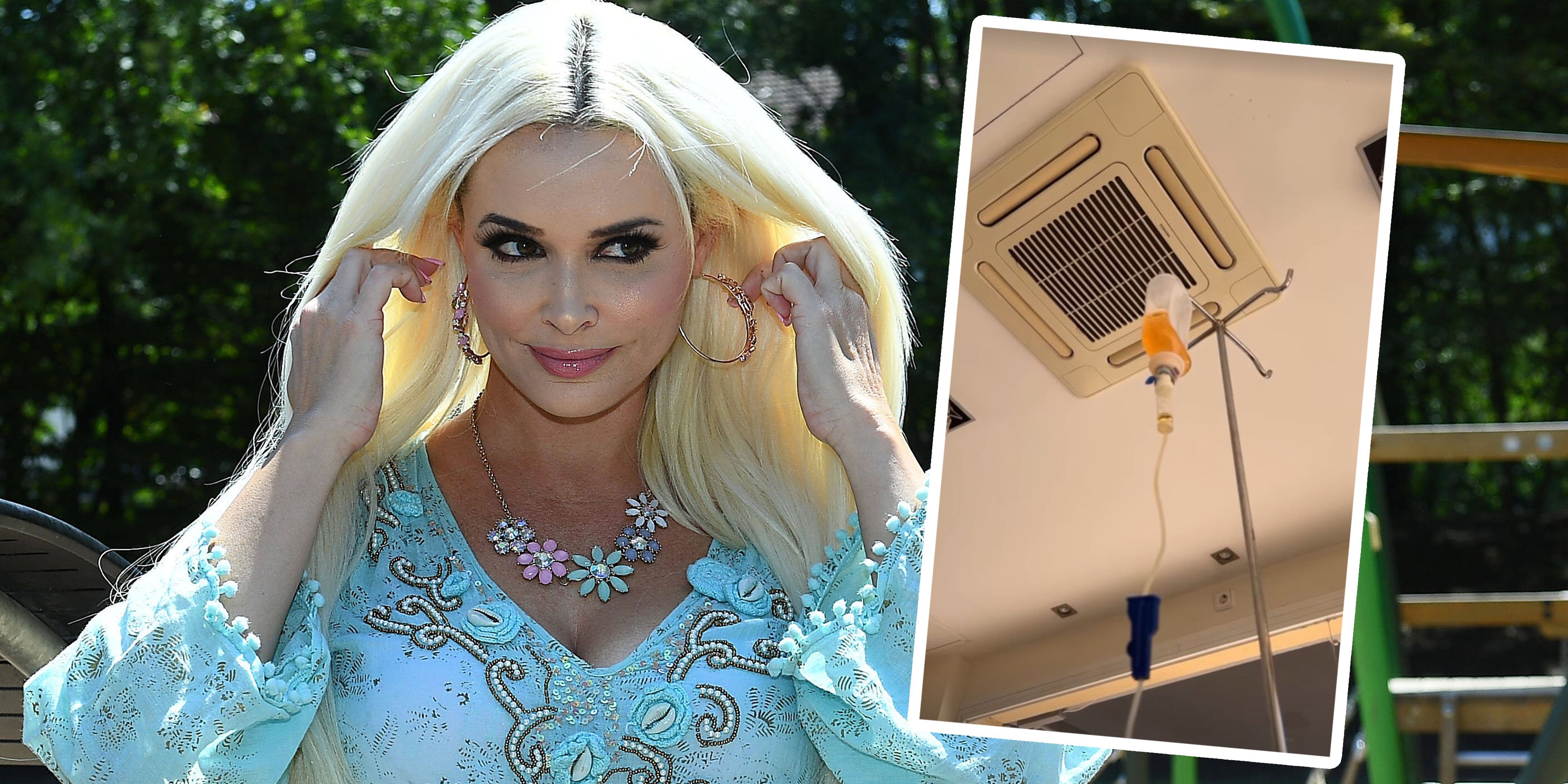 Daniela Katzenberger ist im Krankenhaus.