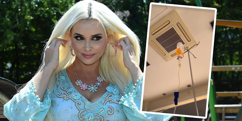 Daniela Katzenberger ist im Krankenhaus.