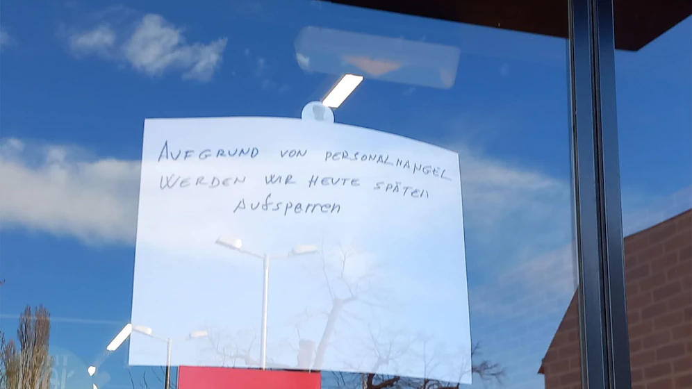 Der Zettel sorgte für Verwirrung unter den Wienern.&nbsp;
