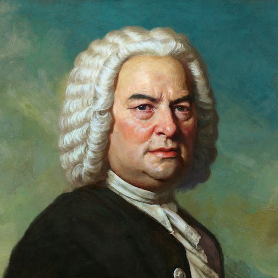 Apple Music Classical: Johann Sebastian Bach, designet auf einem iMac.