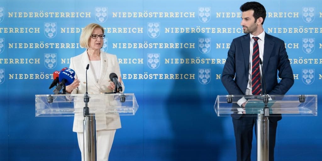 Johanna Mikl-Leitner und Udo Landbauer: Keine Freunde, aber sie finden zueinander.