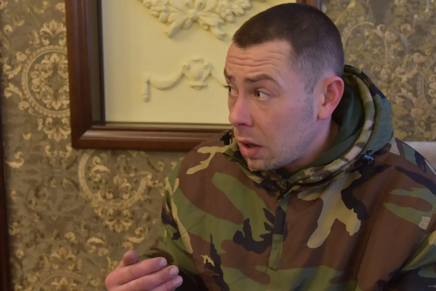 Roman Vodyantiskii (34): "Meine militärische Spezialausbildung spielte unter diesen Bedingungen keine Rolle."