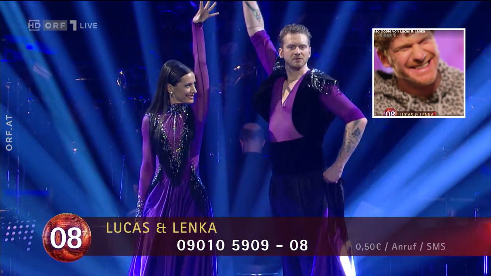 "Hoppala": Lucas Fendrich furzt bei "Dancing Stars"