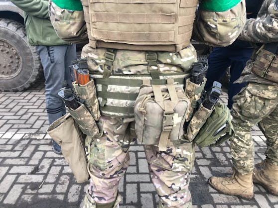 Gerade von der Bachmut-Front zurück: Ukrainische Spezialeinheiten. 