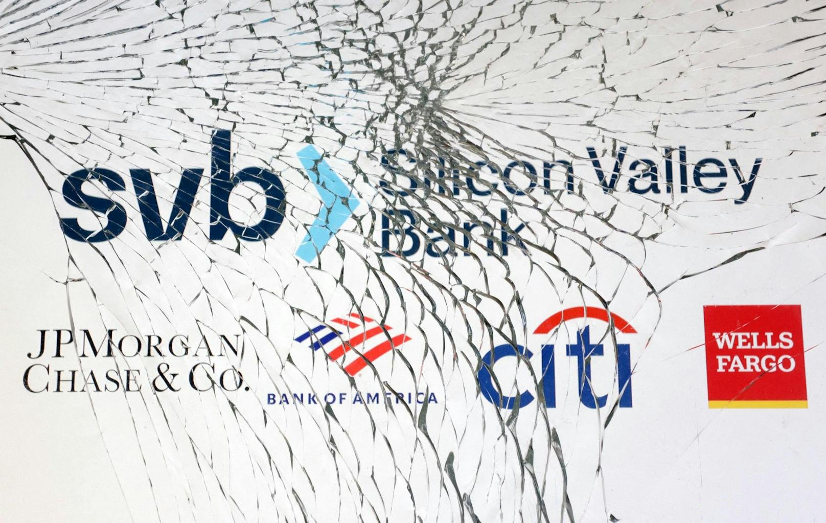 Die US-amerikanische Silicon Valley Bank hat mit dem Verkauf von Wertpapieren 1,8 Milliarden US-Dollar verloren.