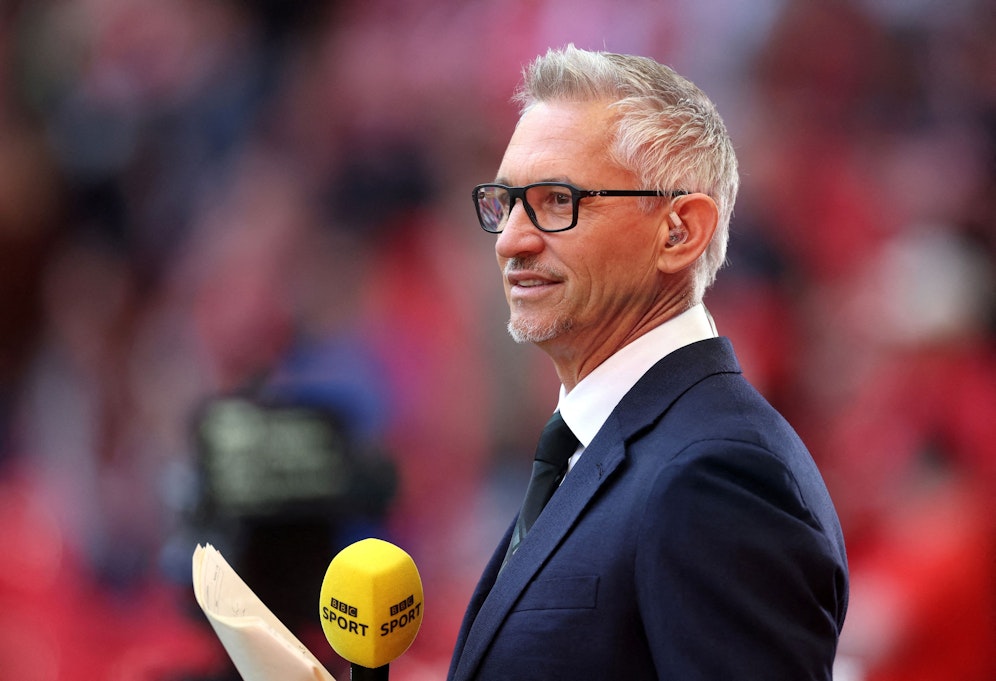 Fußball-Ikone Gary Lineker wird nicht mehr in der BBC zu sehen sein. 