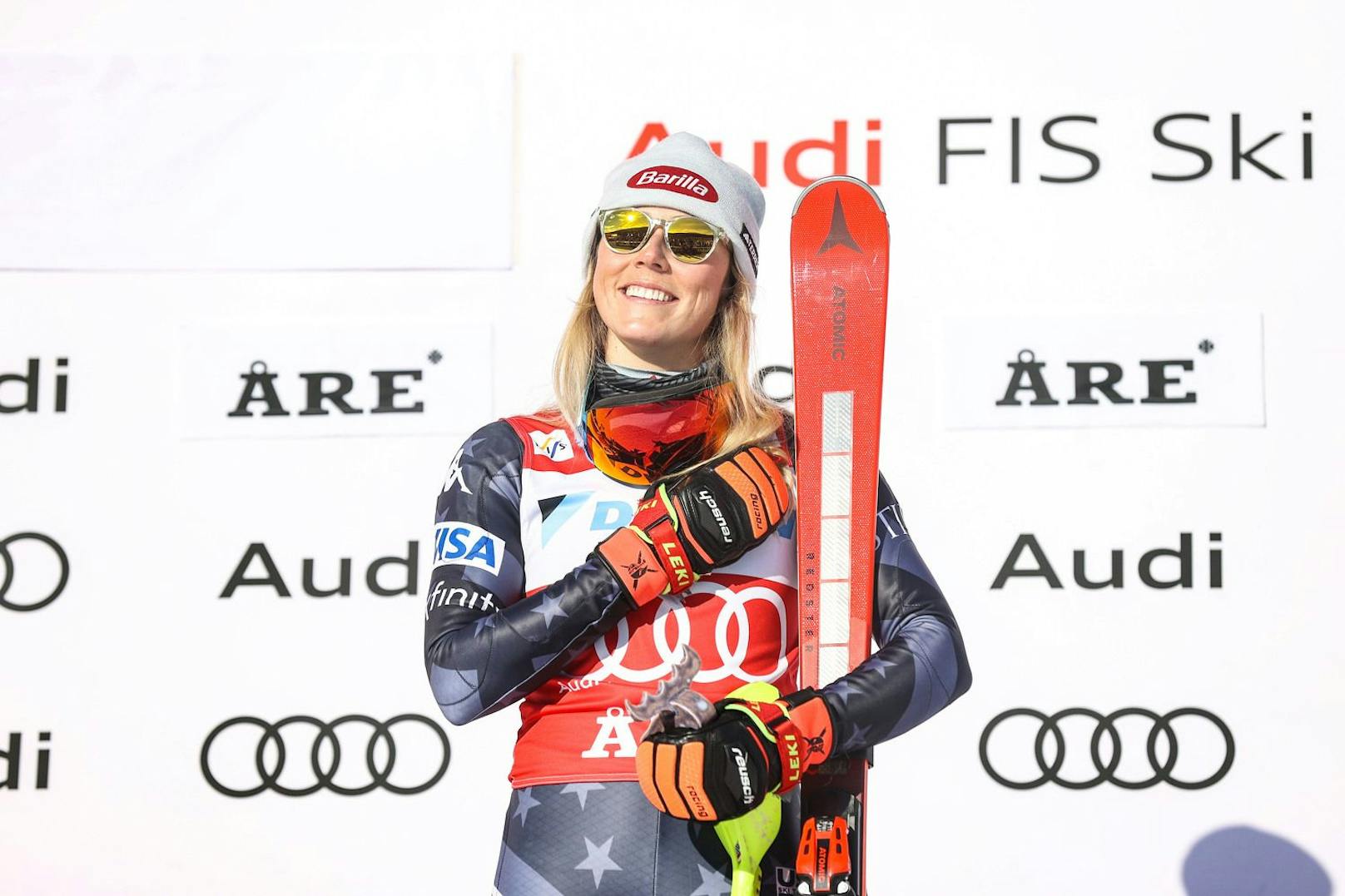 Mikaela Shiffrin ist nun die alleinige Weltcup-Rekordsiegerin. 