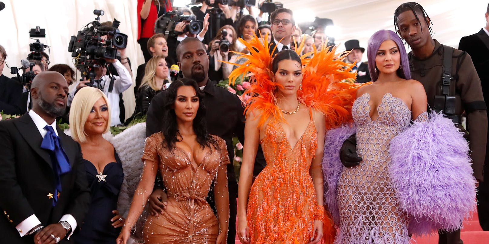 Kim Kardashian und ihre Familie waren die letzten Jahre immer bei der Met-Gala dabei.
