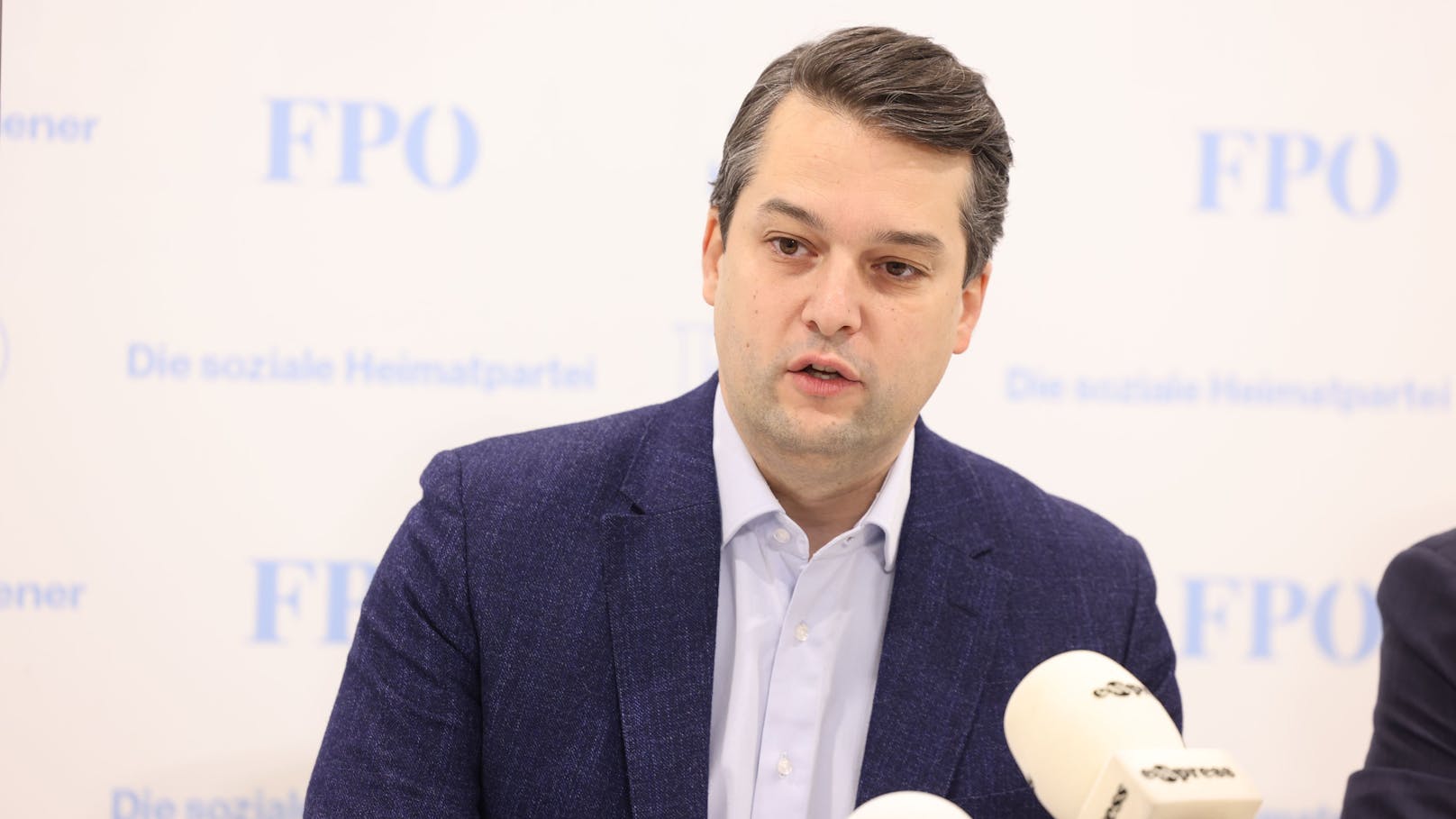 FP-Wien-Chef Dominik Nepp zeigt sich verärgert über die Ablehnung des geforderten Sondergemeinderats.&nbsp;