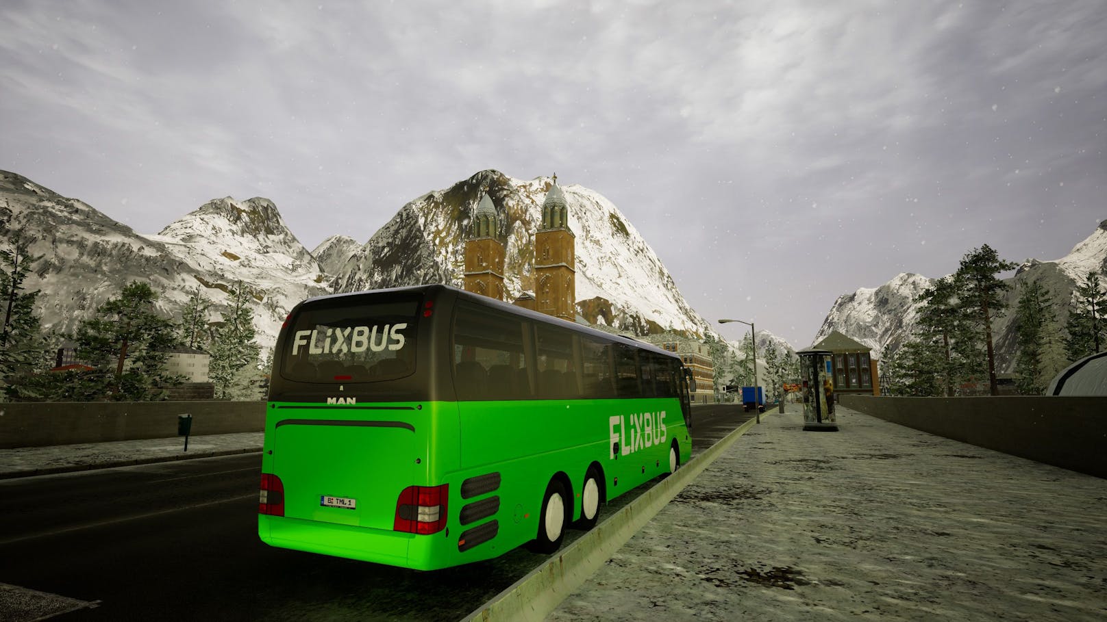 Der "Fernbus Simulator" fährt nun auch auf Next-Gen-Konsolen ab. Und durch menschenleere Schauplätze.