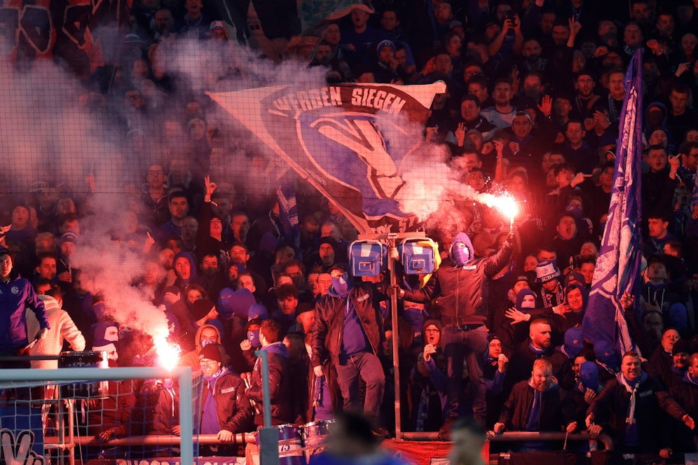 Pyro-Probleme im Revierderby